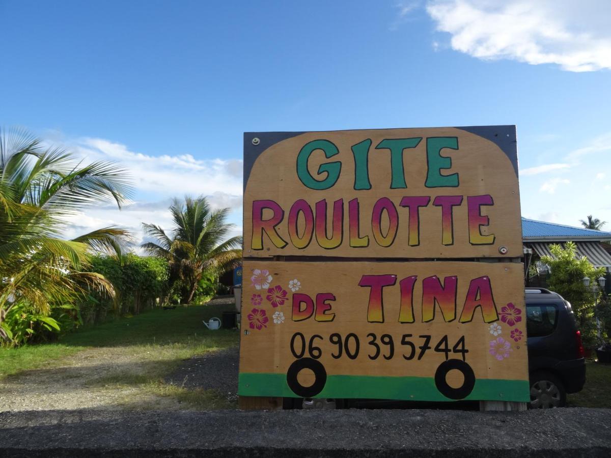 La Roulotte De Tina Villa Le Moule Luaran gambar